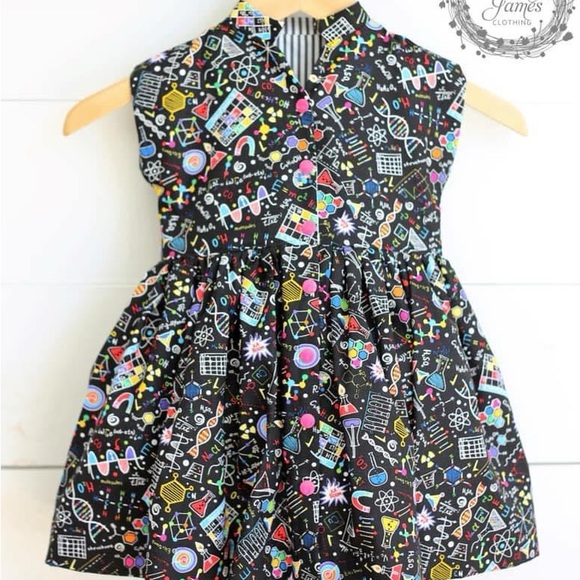 Maddy James Rainbow Scientist Dress Size 12 Months - Picture 7 of 7